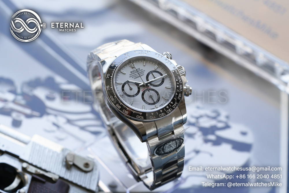 Daytona 116500 40mm SS/SS White Dial Clean DD4130