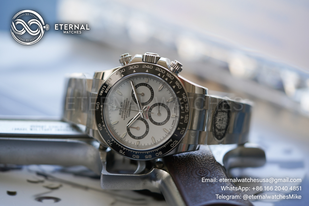 Daytona 116500 40mm SS/SS White Dial Clean DD4130