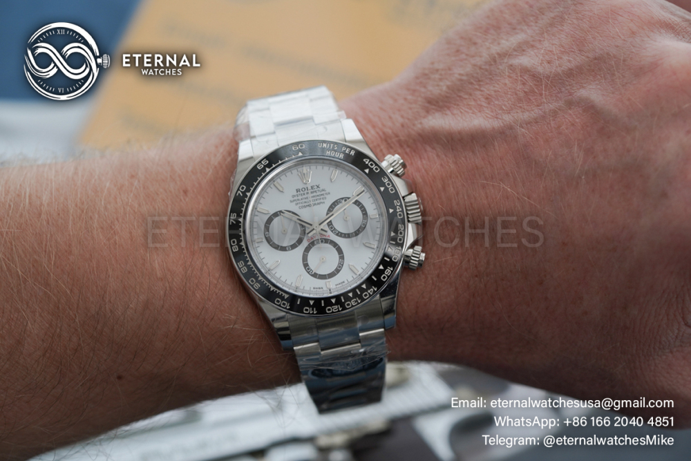 Daytona 116500 40mm SS/SS White Dial Clean DD4130