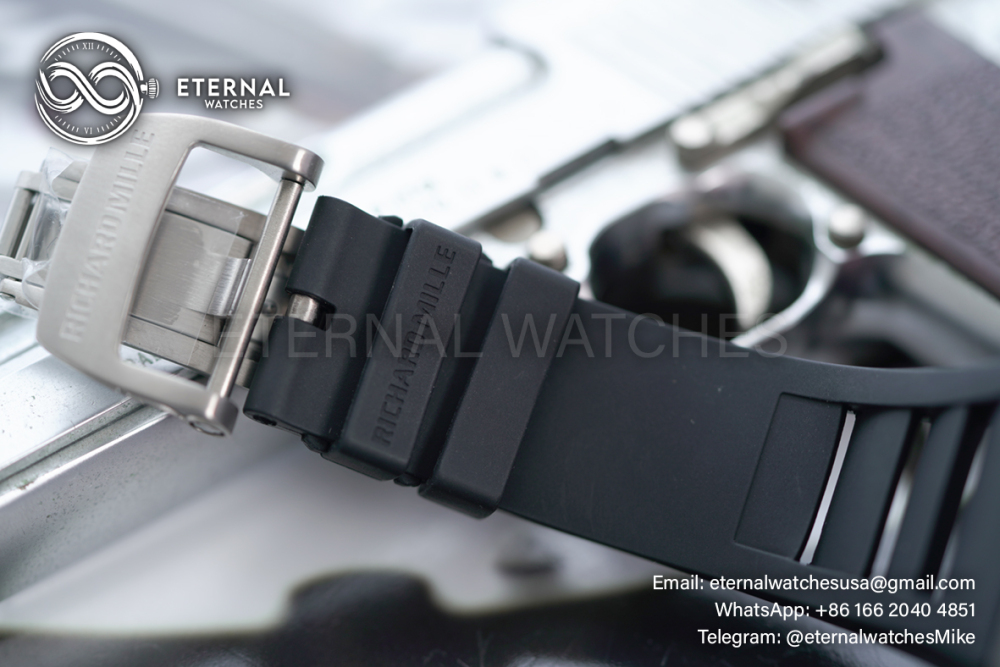 RICHARD MILLE - Super Clone RM055 Black NTPT/RU Skeleton Dial UOKF RMUL2