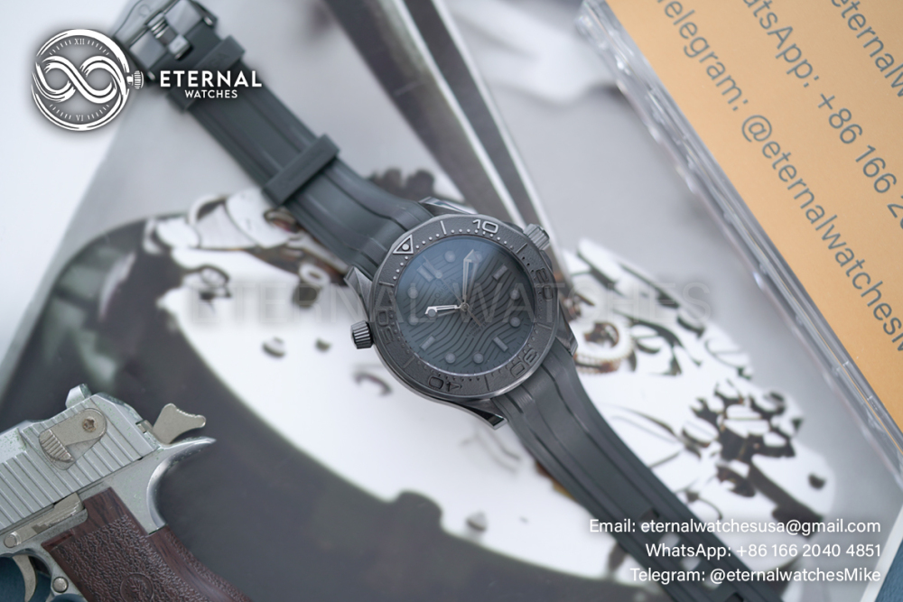 OMEGA - Seamaster 300m 43.5mm Ceramic Diver CER/RU Black VSF Asia 8806