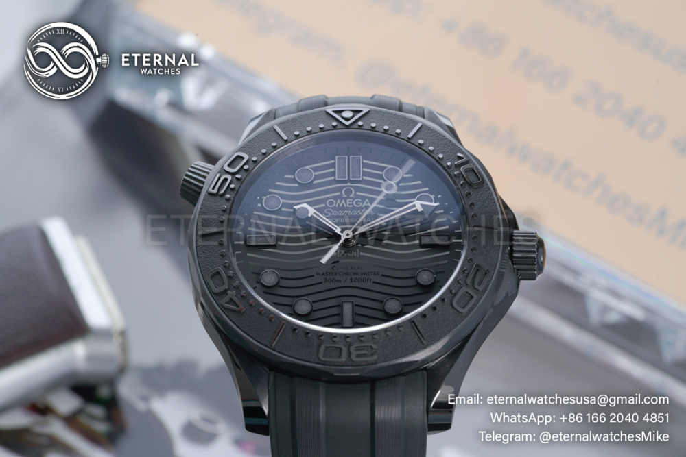 OMEGA - Seamaster 300m 43.5mm Ceramic Diver CER/RU Black VSF Asia 8806