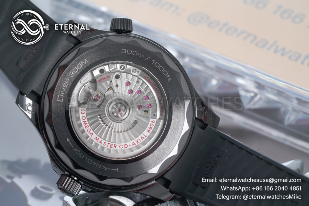 OMEGA - Seamaster 300m 43.5mm Ceramic Diver CER/RU Black VSF Asia 8806