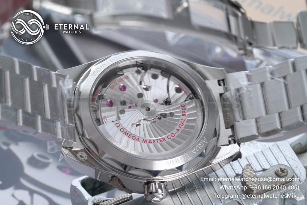 OMEGA - Seamaster Aqua Terra 150m 41mm SS/SS Black VSF A8900 Super Clone