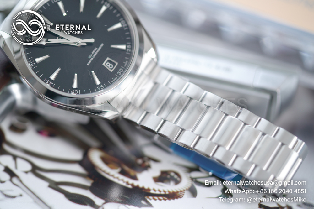 OMEGA - Seamaster Aqua Terra 150m 41mm SS/SS Black VSF A8900 Super Clone
