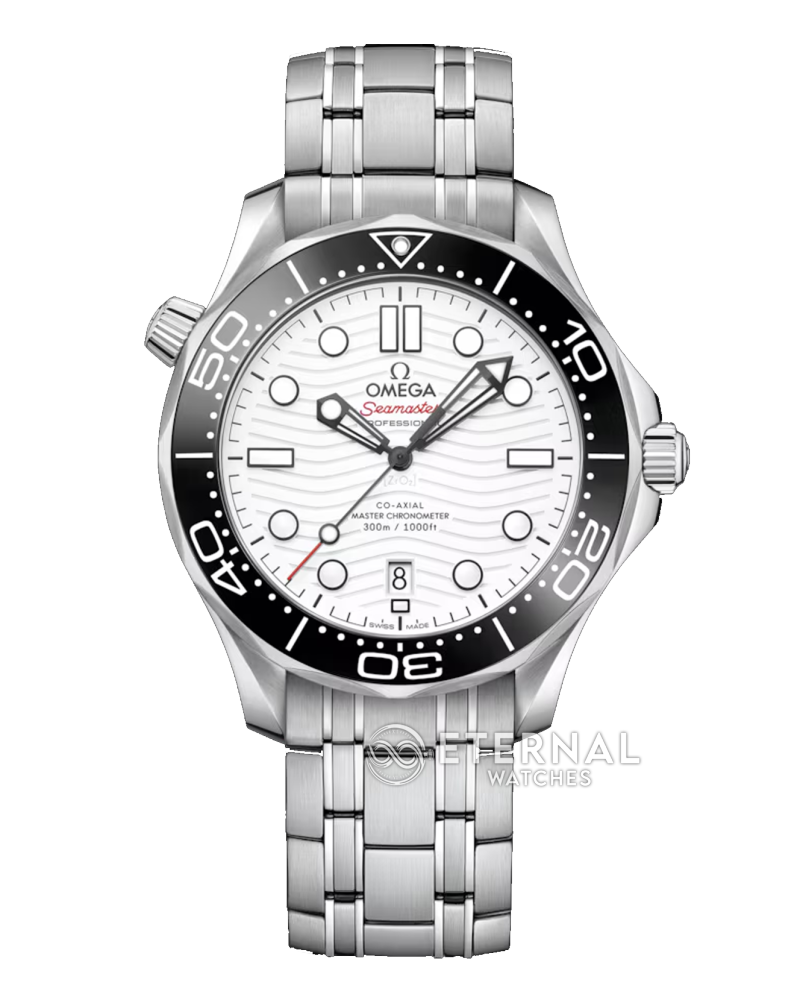 OMEGA - Seamaster Diver 300m 42mm SS/SS White Dial VSF A8800