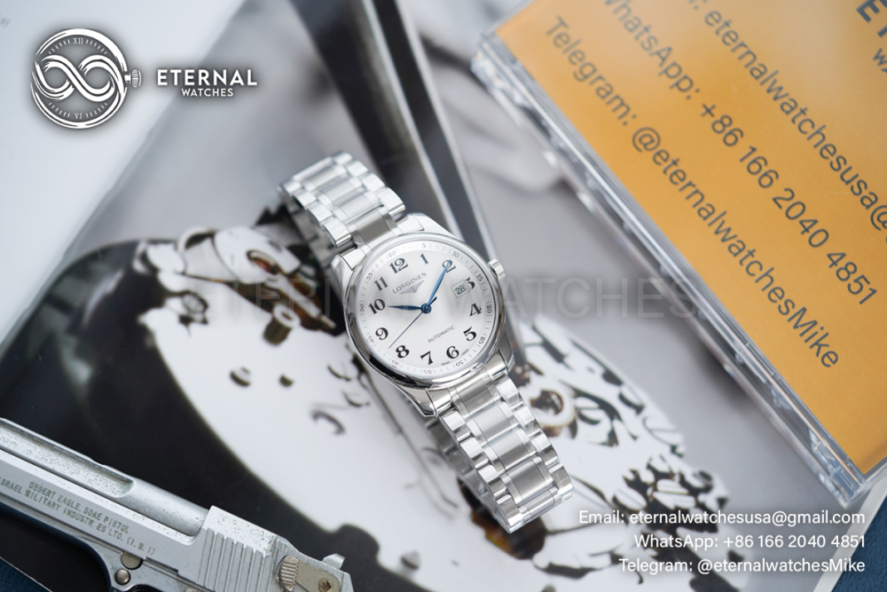 LONGINES- Master Collection Date 40mm SS/SS White Dial XF A2892
