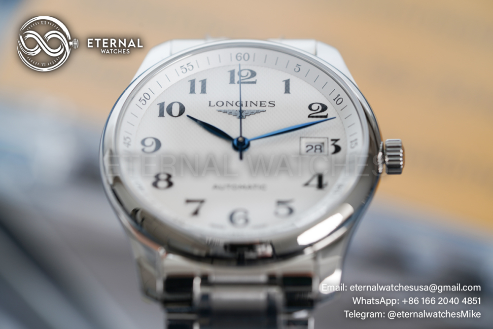 LONGINES- Master Collection Date 40mm SS/SS White Dial XF A2892