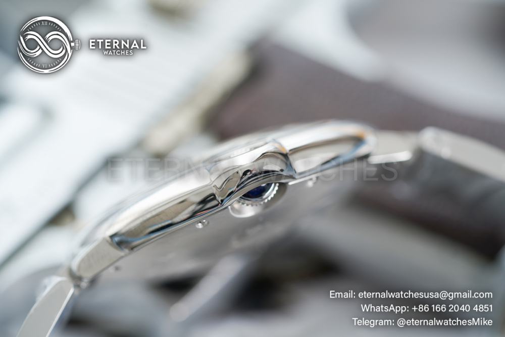 CATIER - Ballon Bleu 42mm White Textured Dial SS/SS V6F V8 A2824