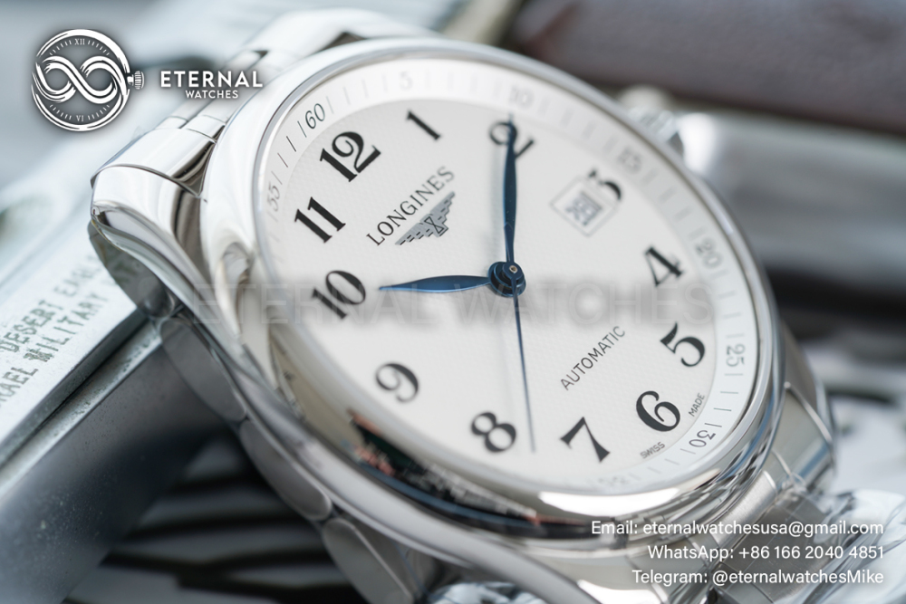 LONGINES- Master Collection Date 40mm SS/SS White Dial XF A2892