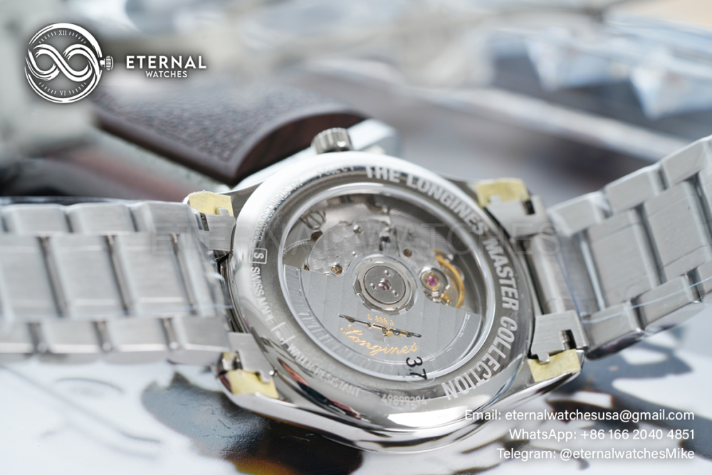 LONGINES- Master Collection Date 40mm SS/SS White Dial XF A2892