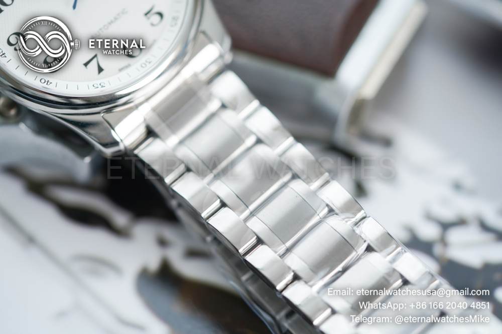 LONGINES- Master Collection Date 40mm SS/SS White Dial XF A2892