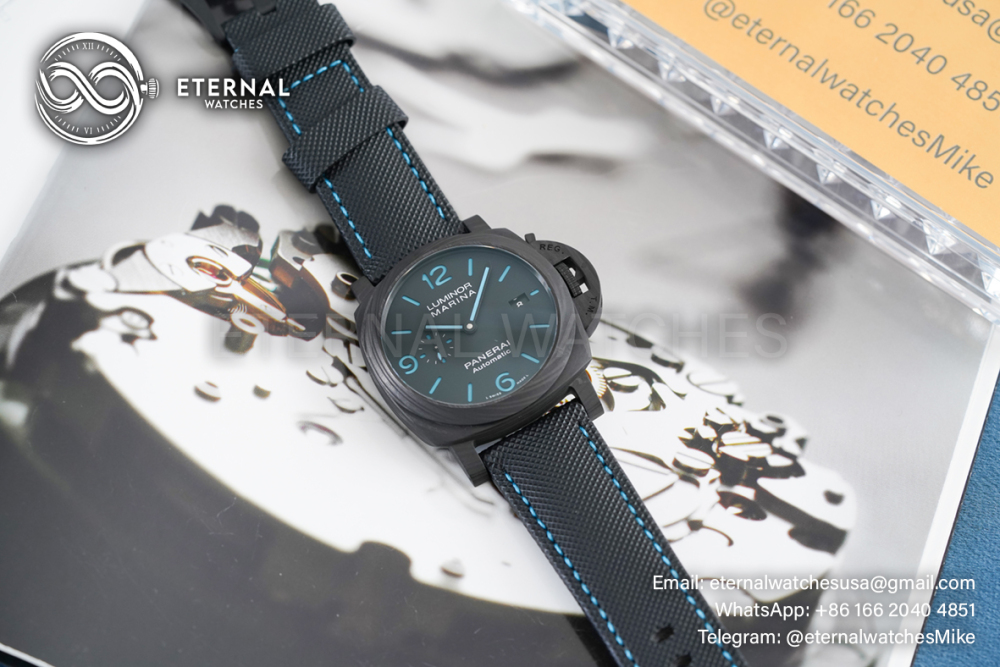 PANERAI - Luminor Marina PAM1661 Carbotech Automatic 44mm FC/NY VSF P9010
