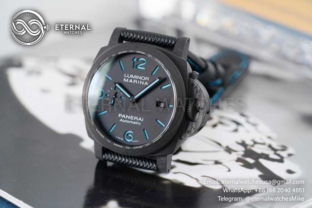 PANERAI - Luminor Marina PAM1661 Carbotech Automatic 44mm FC/NY VSF P9010