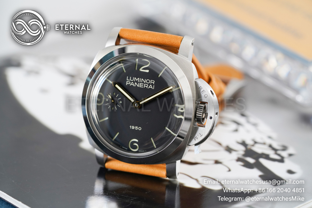 PANERAI - Luminor PAM127 47mm SS/LE Black Dial XF A6497