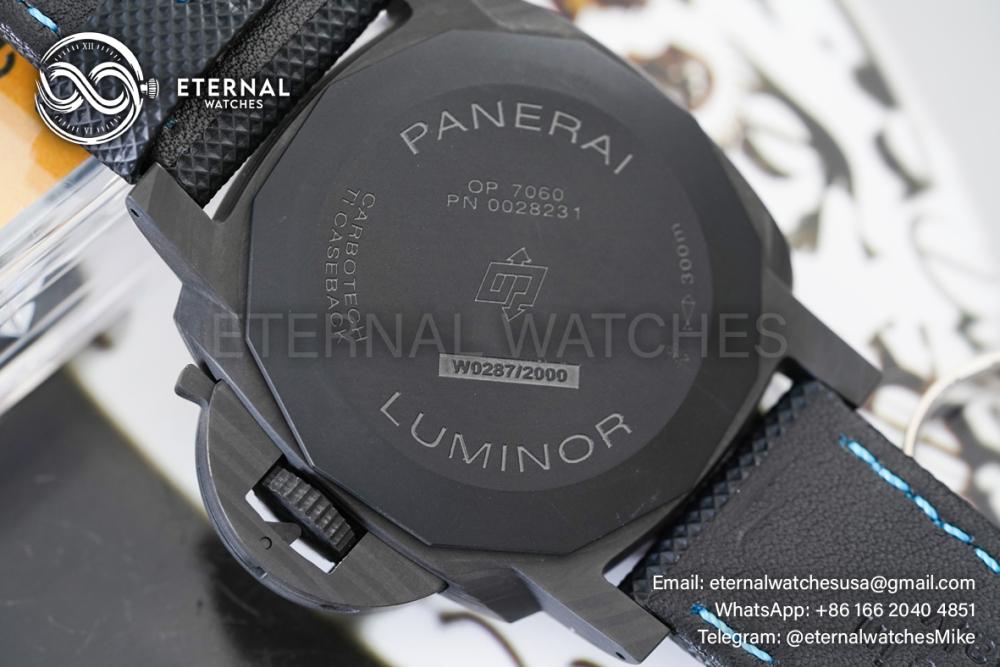 PANERAI - Luminor Marina PAM1661 Carbotech Automatic 44mm FC/NY VSF P9010
