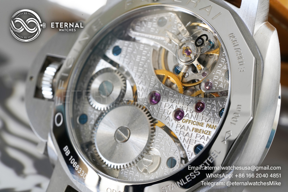 PANERAI - Luminor PAM127 47mm SS/LE Black Dial XF A6497