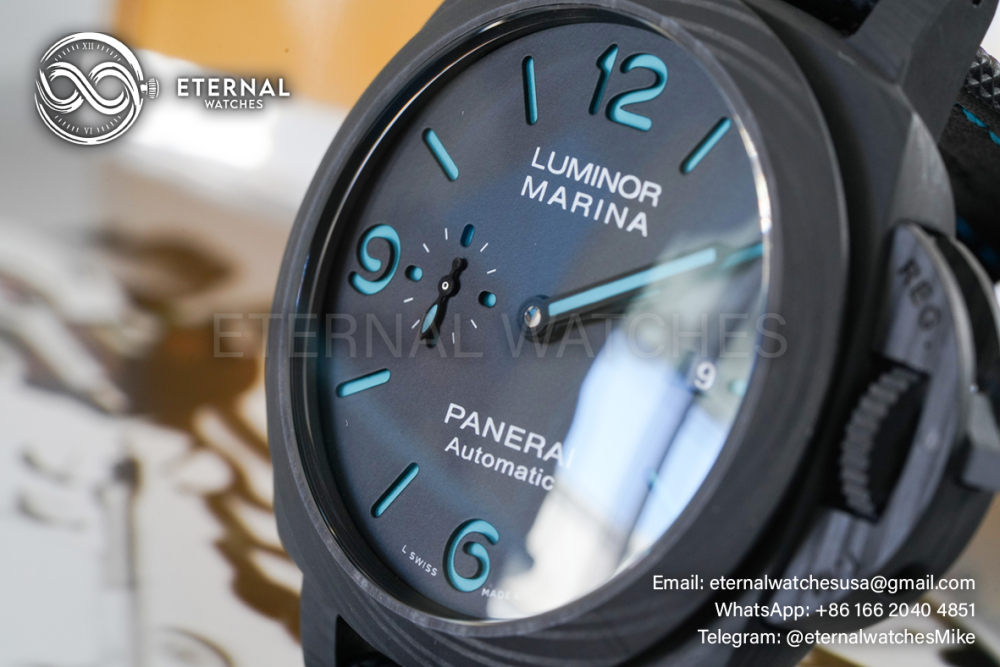 PANERAI - Luminor Marina PAM1661 Carbotech Automatic 44mm FC/NY VSF P9010