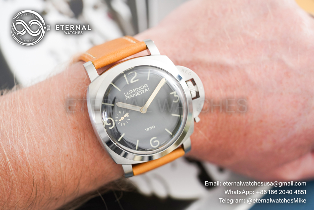 PANERAI - Luminor PAM127 47mm SS/LE Black Dial XF A6497