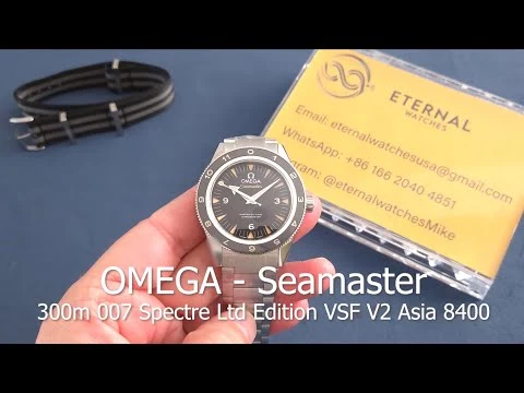 OMEGA - Seamaster 300m 007 Spectre Ltd Edition VSF V2 Asia 8400