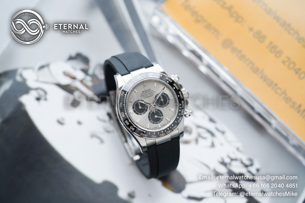 ROLEX - Super Clone Daytona 126519 40mm SS/RU Grey Dial Clean SH4131