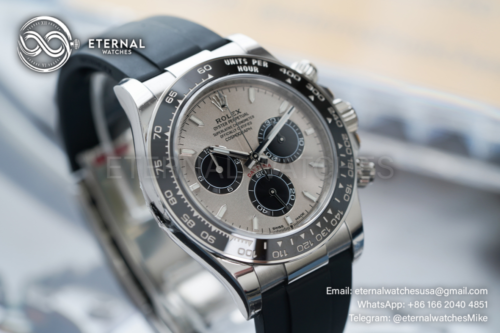 ROLEX - Super Clone Daytona 126519 40mm SS/RU Grey Dial Clean SH4131