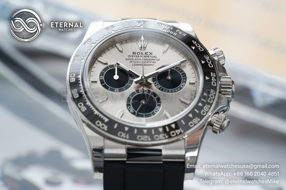 ROLEX - Super Clone Daytona 126519 40mm SS/RU Grey Dial Clean SH4131