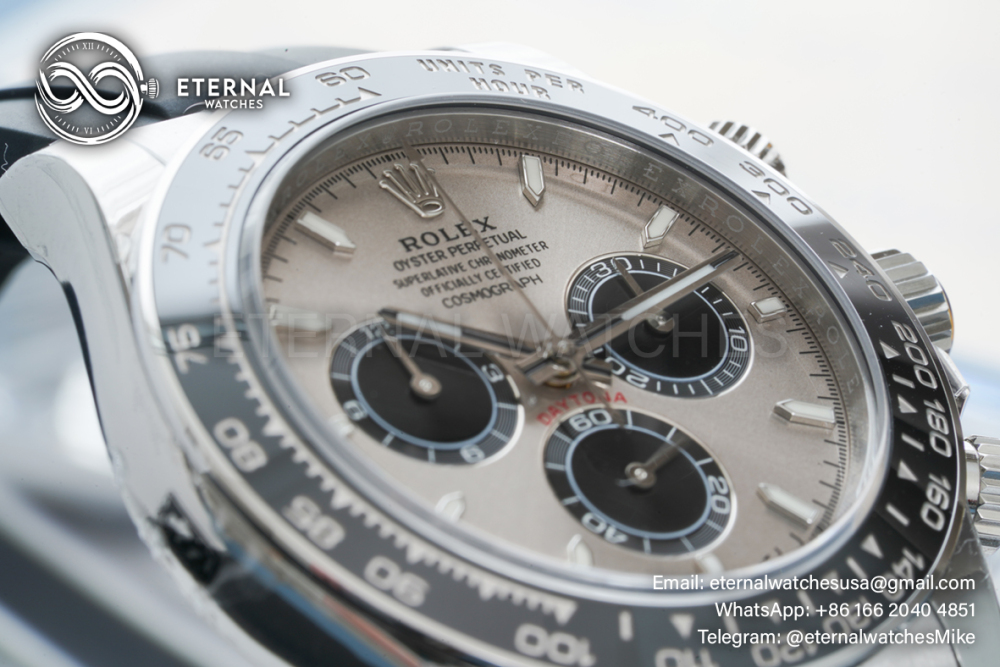 ROLEX - Super Clone Daytona 126519 40mm SS/RU Grey Dial Clean SH4131