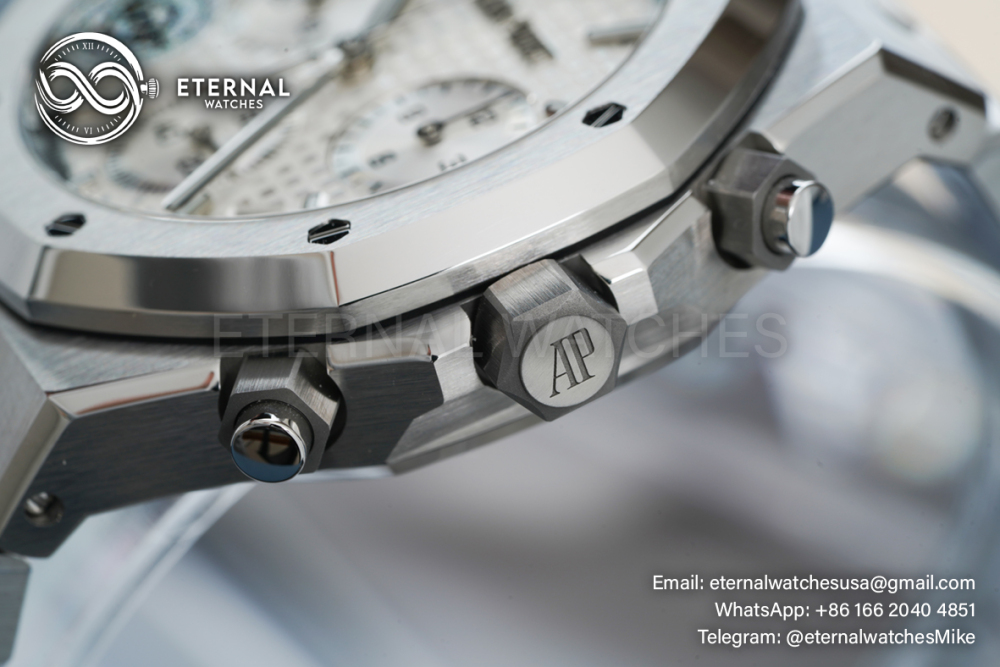 AUDEMARS PIGUET - Super Clone Royal Oak Chronometer 26240ST 41mm SS/SS Silver Dial APS SH4401