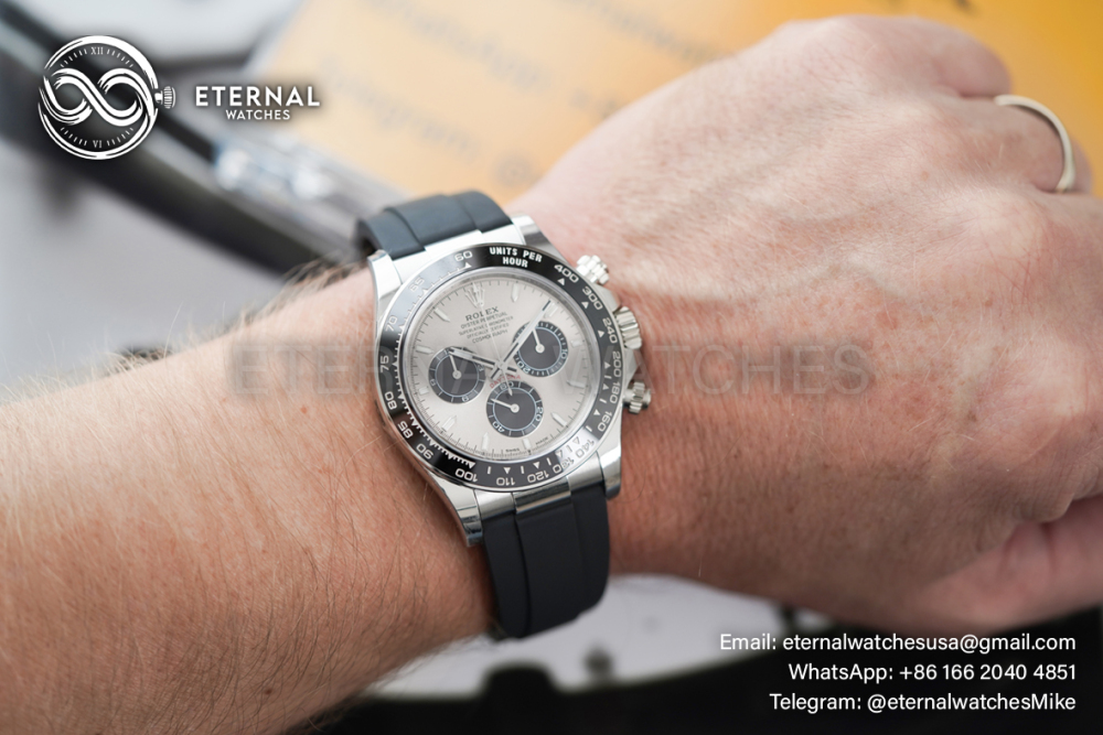 ROLEX - Super Clone Daytona 126519 40mm SS/RU Grey Dial Clean SH4131