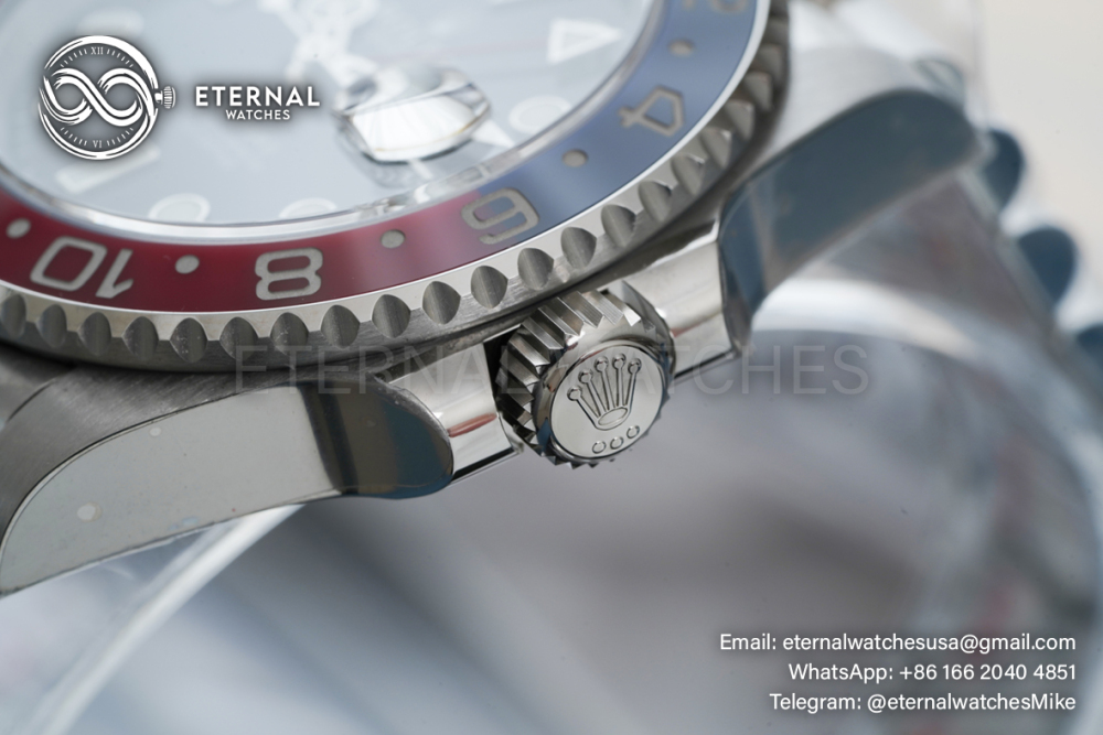 ROLEX - Super Clone GMT Master II 126710 Pepsi Jubilee 40mm SS/SS Black Clean V3 DD3285
