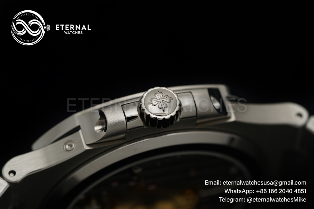 PATEK PHILIPPE - Super Clone Nautilus 40mm 5712 SS/SS Blue/Stk PPF V3 A240