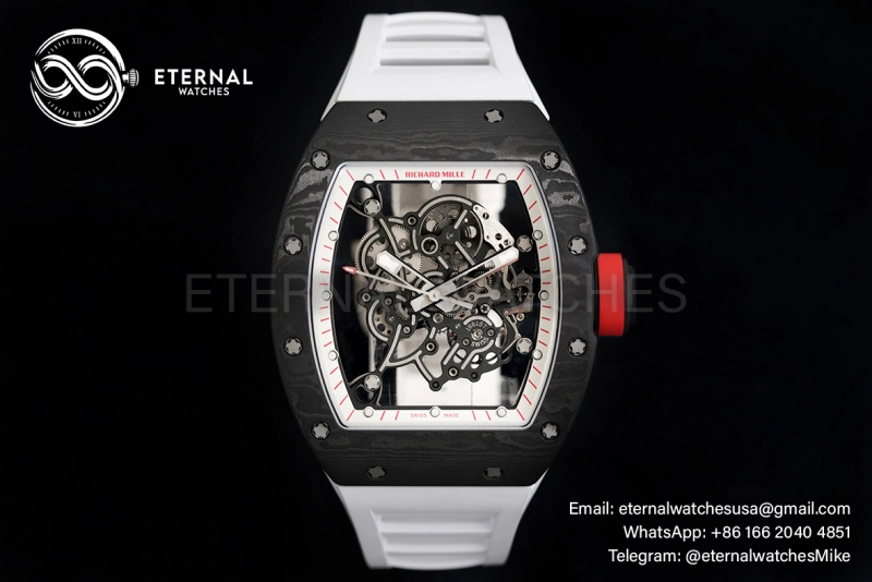 RICHARD MILLE - VAUCHER SUPER CLONE RM055 NTPT Carbon APSF