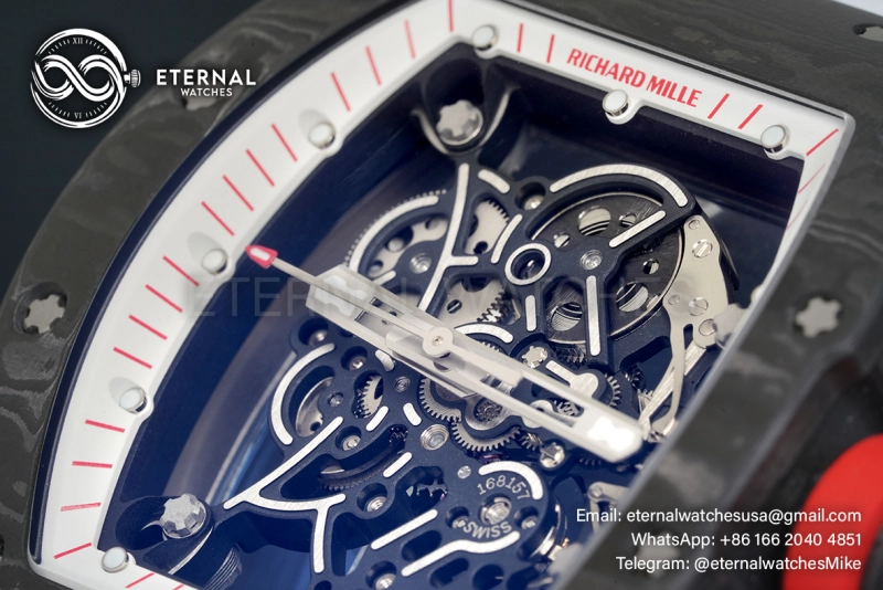 RICHARD MILLE - VAUCHER SUPER CLONE RM055 NTPT Carbon APSF