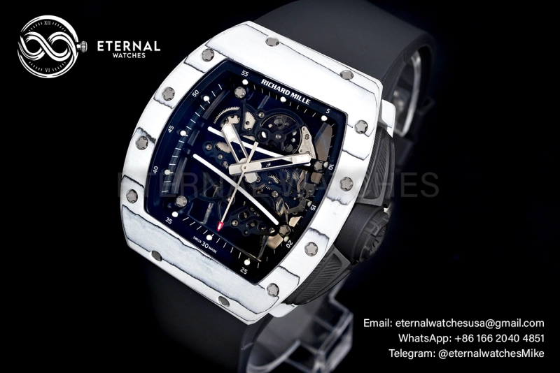 RICHARD MILLE - VAUCHER SUPER CLONE RM61-01 Yohan Blake White NTPT APSF