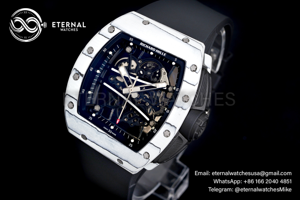 RICHARD MILLE - VAUCHER SUPER CLONE RM61-01 Yohan Blake White NTPT APSF