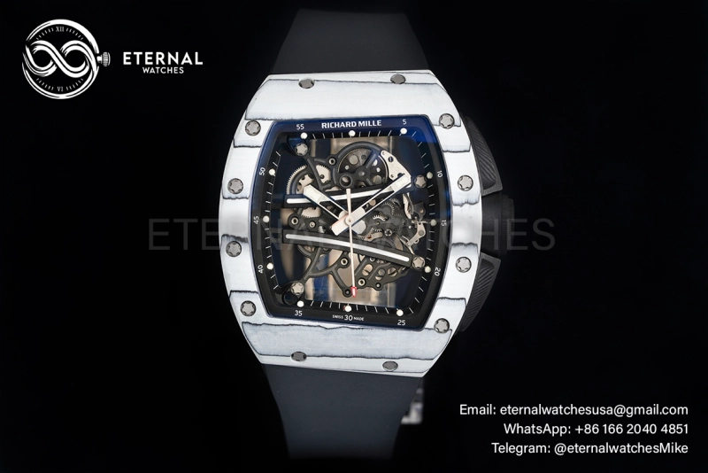 RICHARD MILLE - VAUCHER SUPER CLONE RM61-01 Yohan Blake White NTPT APSF