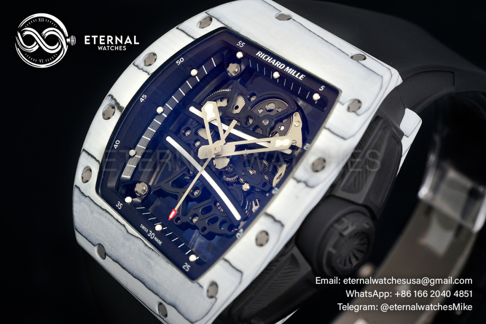 RICHARD MILLE - VAUCHER SUPER CLONE RM61-01 Yohan Blake White NTPT APSF