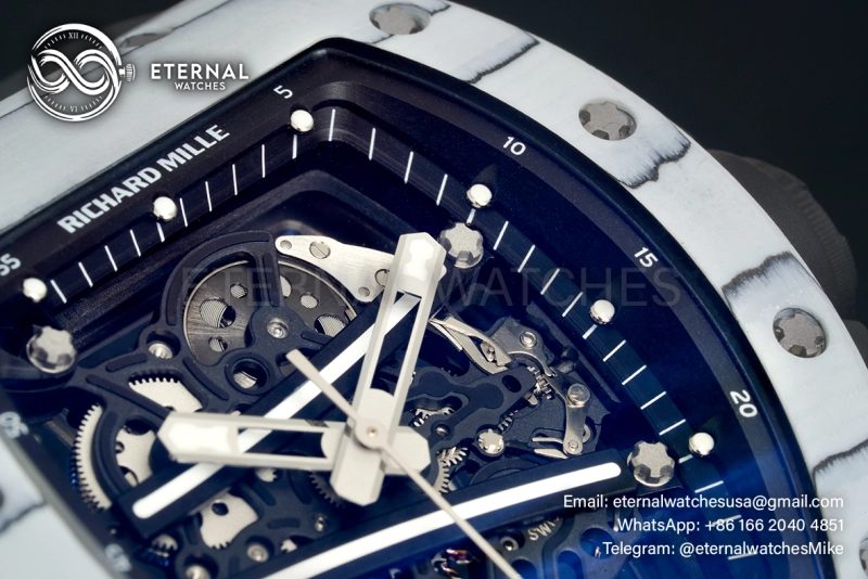 RICHARD MILLE - VAUCHER SUPER CLONE RM61-01 Yohan Blake White NTPT APSF