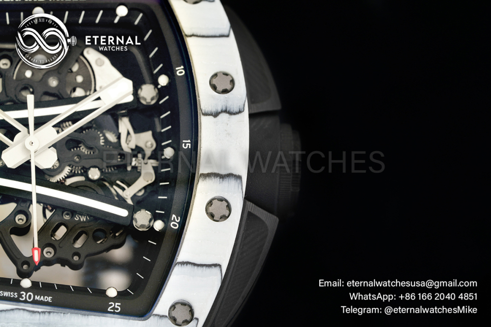 RICHARD MILLE - VAUCHER SUPER CLONE RM61-01 Yohan Blake White NTPT APSF