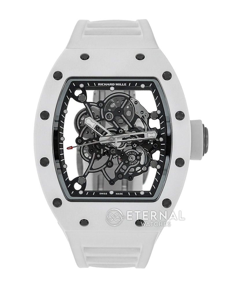 RICHARD MILLE - VAUCHER SUPER CLONE RM055 Bubba Watson White Ceramic APSF