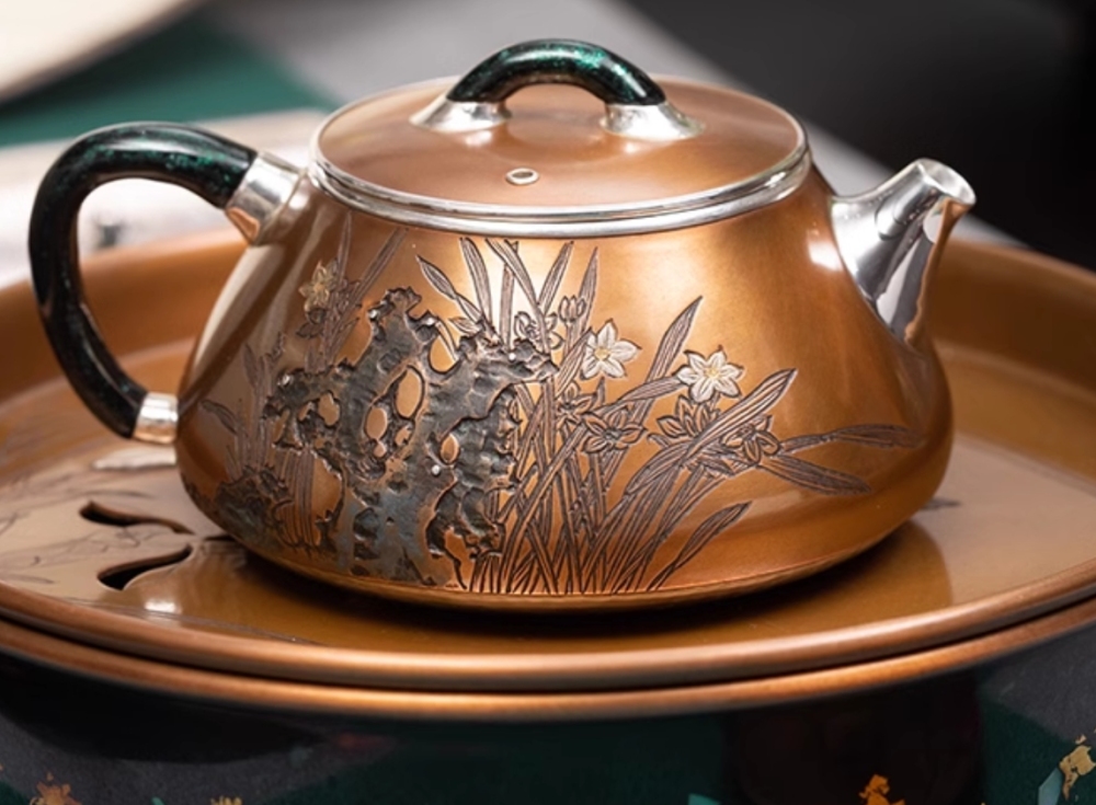 Silver kettle auspicious auspicious kettle 999 sterling silver kettle No.888