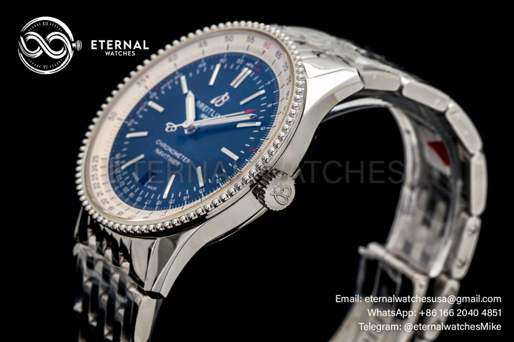 BREITLING - Navitimer 1 41mm SS/SS Blue Dial V7F A2824