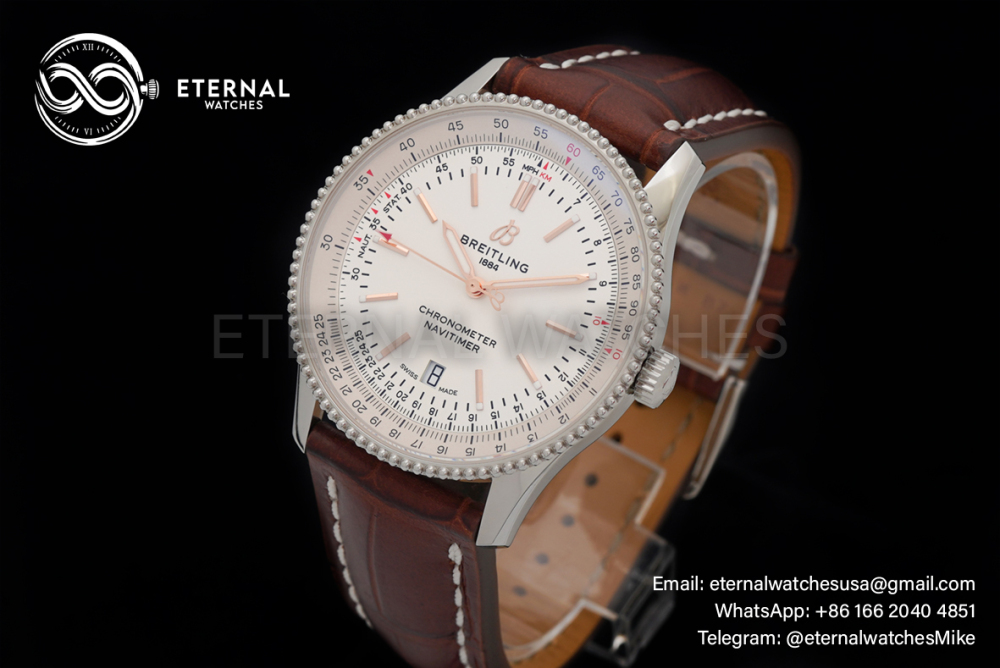 BREITLING - Navitimer 1 41mm SS/LE White Dial V7F A2824