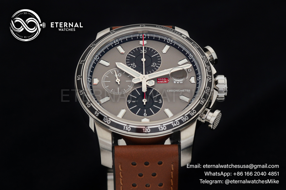 CHOPARD - Mille Miglia 44mm Race Edition SS/LE Grey/Black Dial V7F A7750