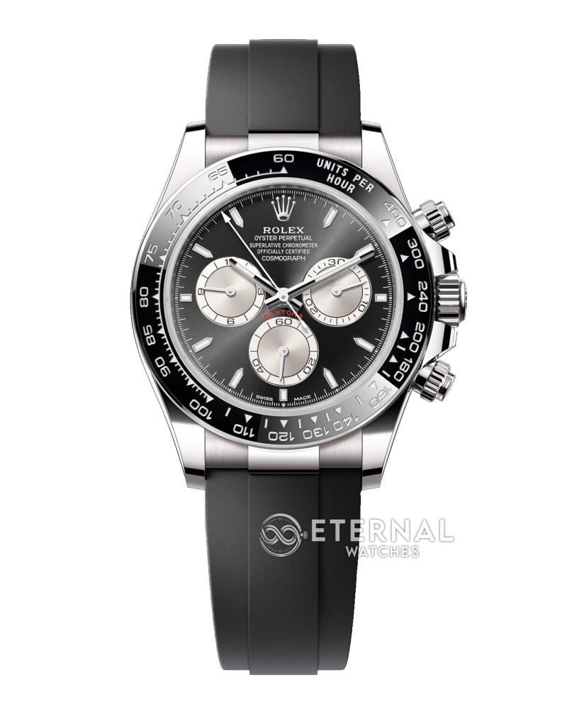 ROLEX - Super Clone Cosmograph Daytona 126519 40mm SS/RU Black VSF DD4131 (Weight Adjusted)