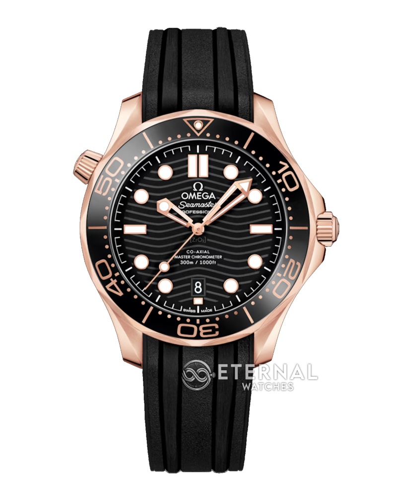 OMEGA - Seamaster 300m RG/RU Black VSF Asia 8801