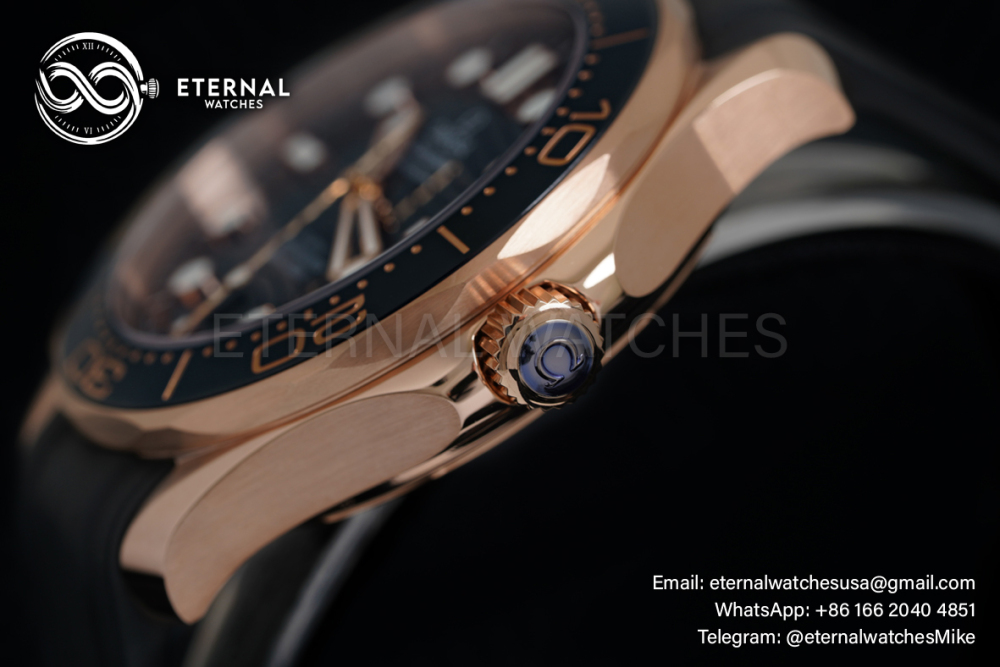 OMEGA - Seamaster 300m RG/RU Black VSF Asia 8801