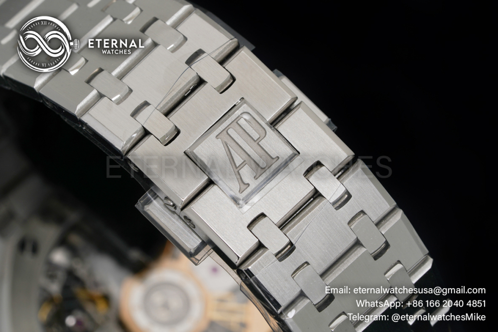 AUDEMARS PIGUET - SUPER CLONE Royal Oak Chrono 26240ST 41mm SS/SS Blue Dial APS SH4401