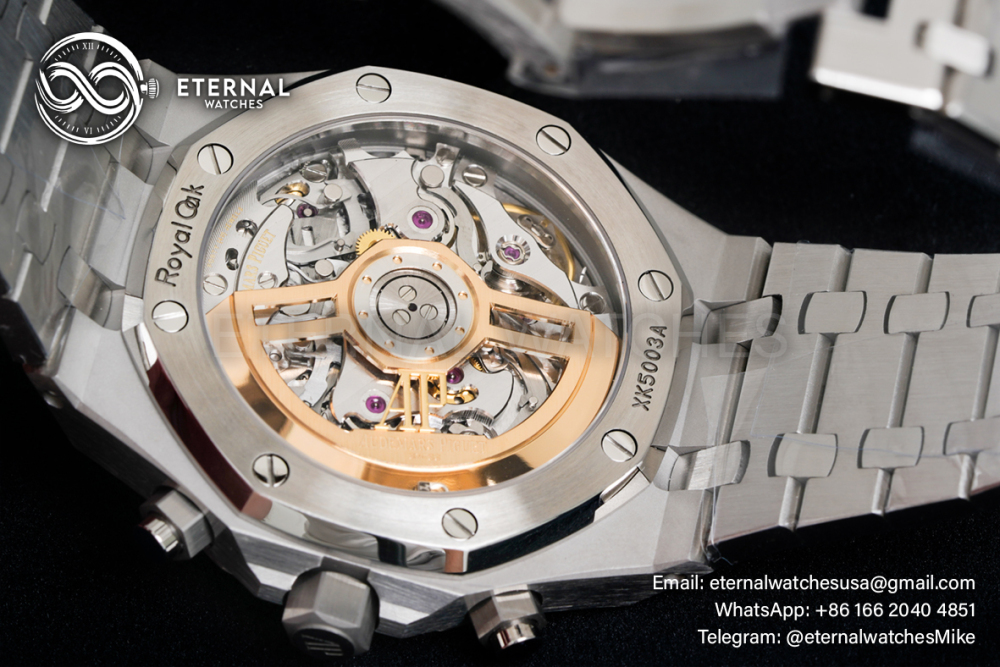 AUDEMARS PIGUET - SUPER CLONE Royal Oak Chrono 26240ST 41mm SS/SS Blue Dial APS SH4401